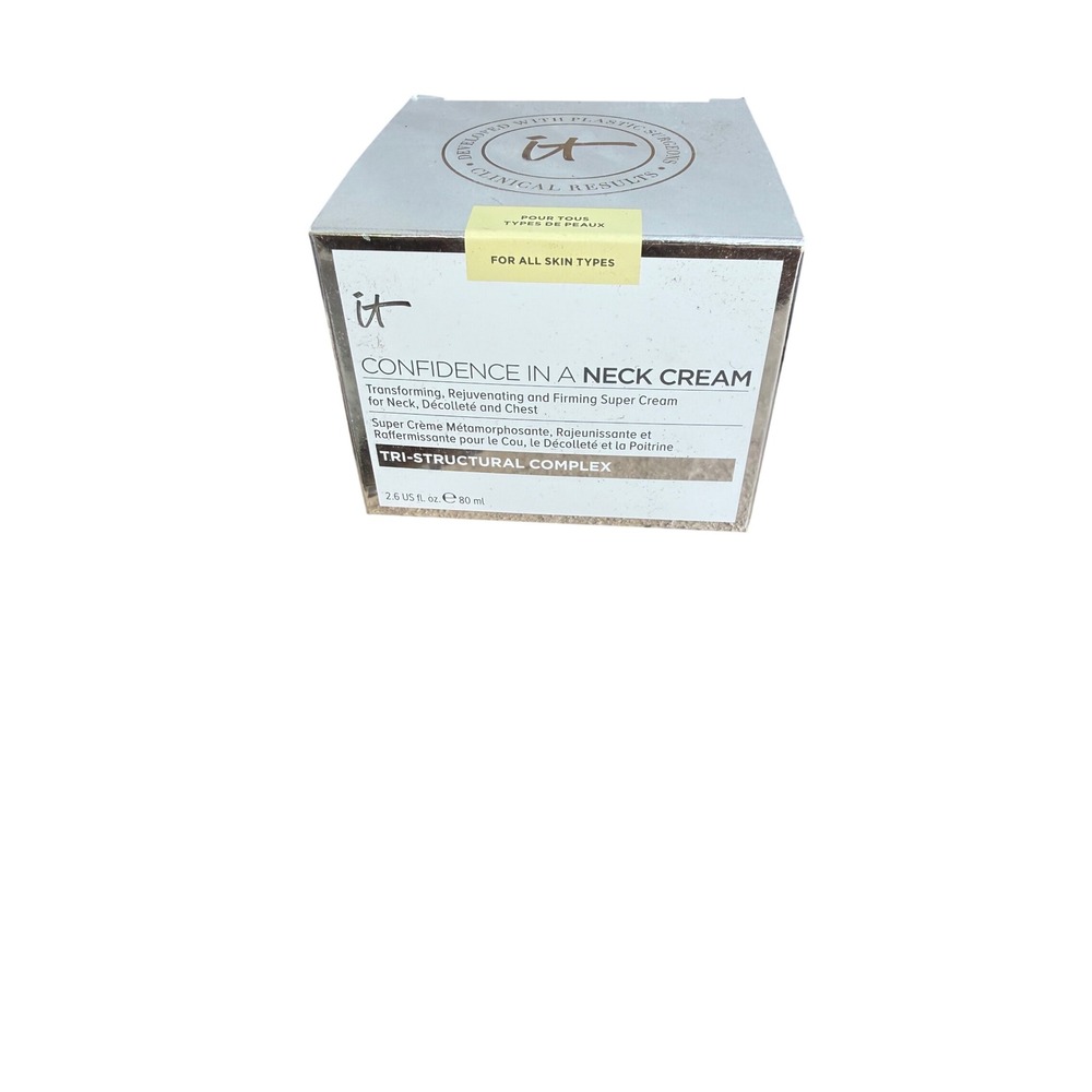IT Cosmetics Confidence In A Neck Cream 2.6 oz Sealed Discontinued